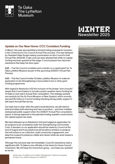 TUTLM Newsletter Winter 2025